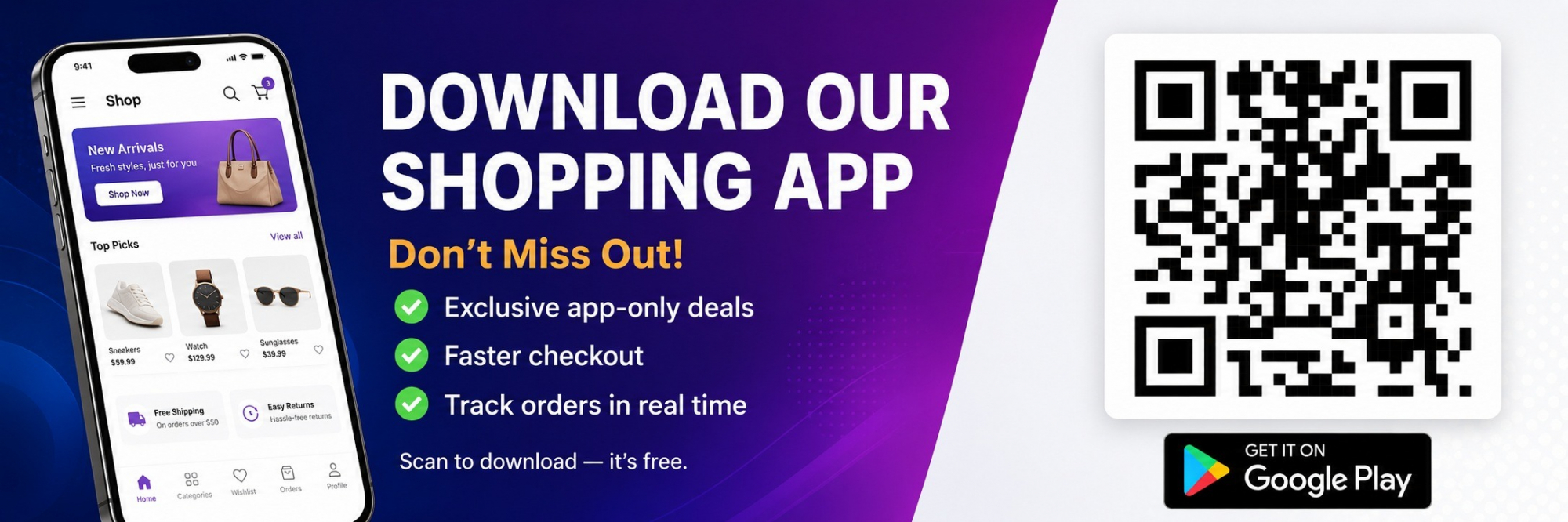 Slide Shopping App